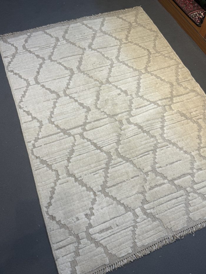 قالی دستبافت سه متری بوهمی در طرح های مختلف  (قابل سفارش در سایز 3 و 6 و 9 و 12) - Image 8