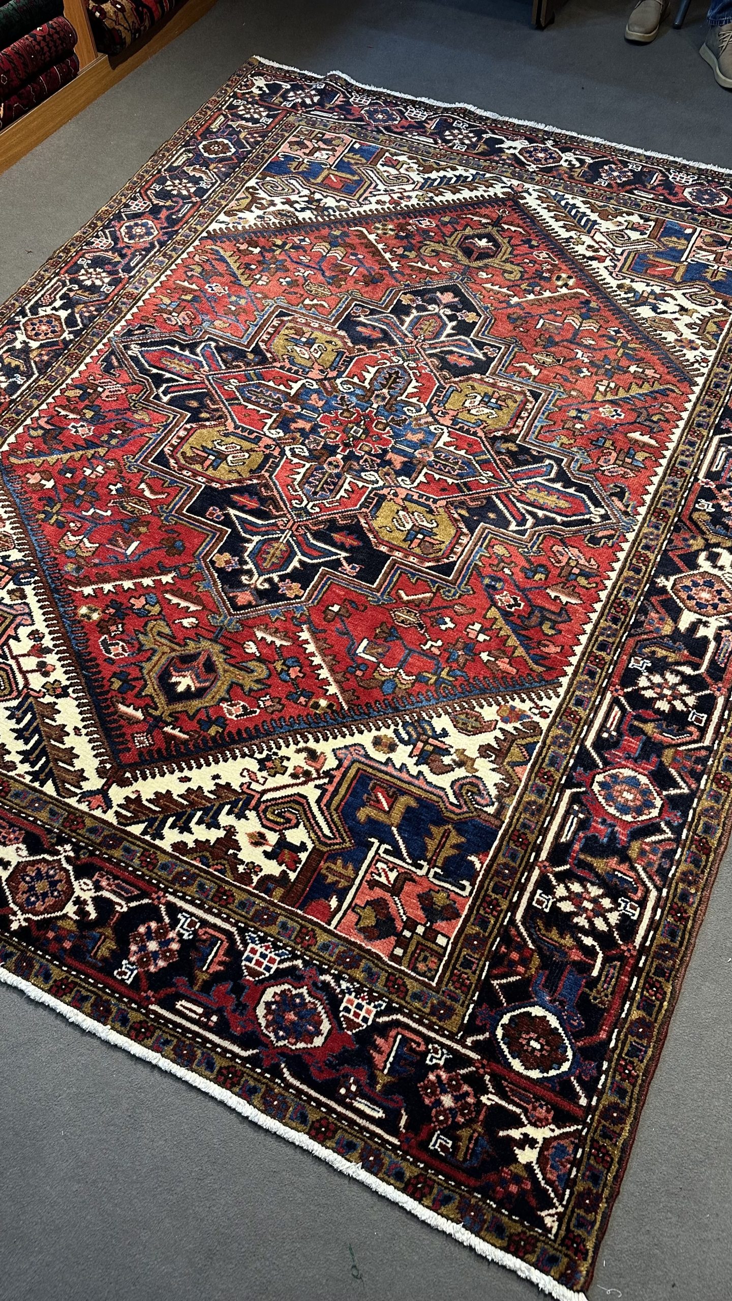 IMG_9532 قالی دستباف شش متری هریس تبریز کد 6 - Image 1