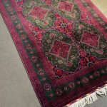 قالی تمام کرک چهار ترنج کد 990