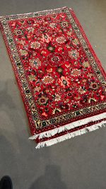 جفت قالیچه دستباف ننج کد 849/850 - Image 2