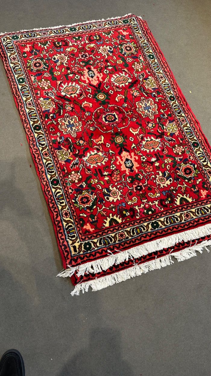جفت قالیچه دستباف ننج کد 849/850 - Image 2