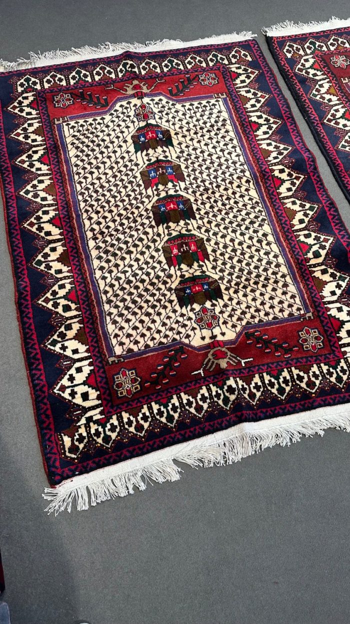 جفت قالیچه ساوه کد 115/116 - Image 2